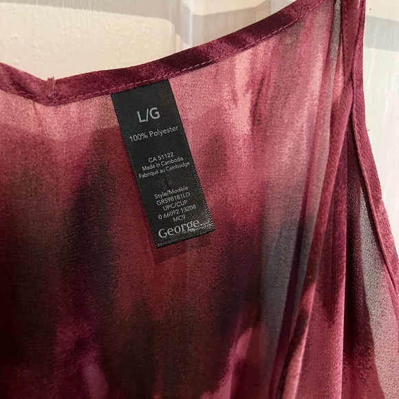 Purple Bathing Suit Coverup dress - Picture 2 of 2